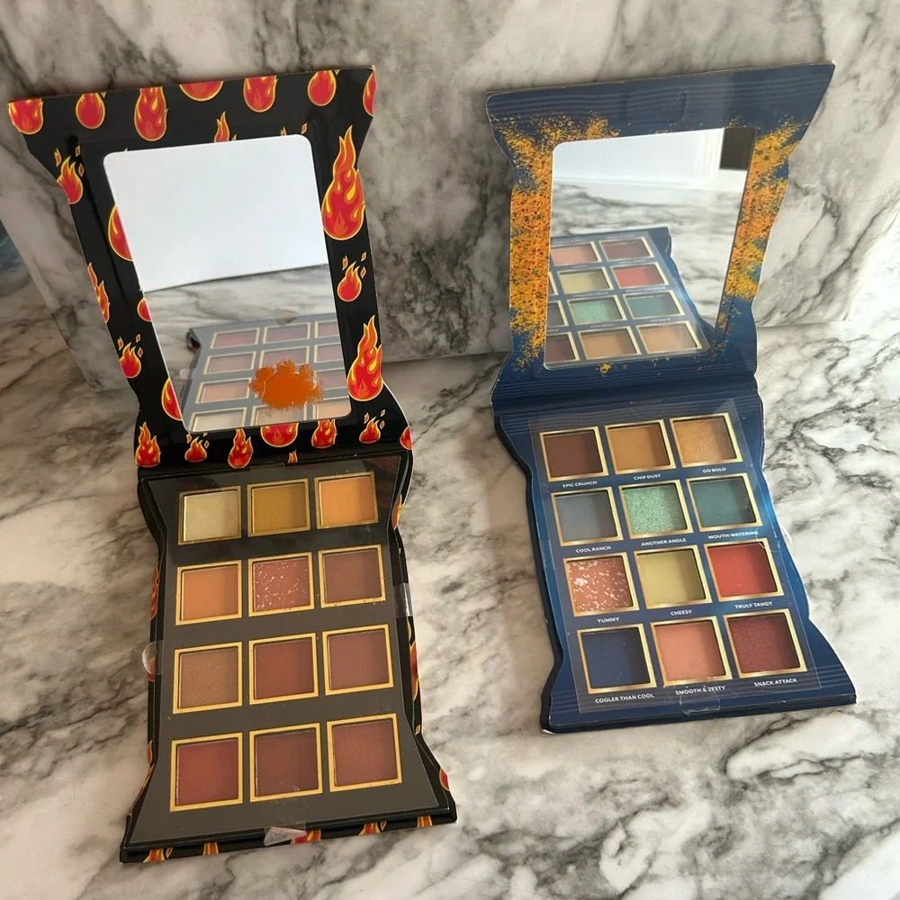 Cheetos & Doritos Eyeshadow Palette Bundle